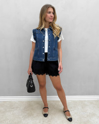 Sorte sommer shorts til damer
