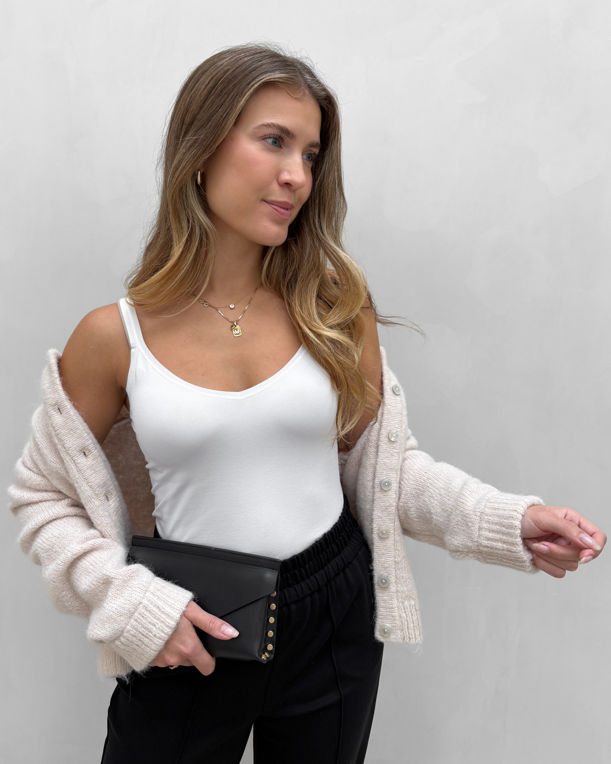 Pieces Pcplain White Underwear Top - M/L - Hvid