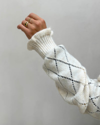 Beige cardigan til damer
