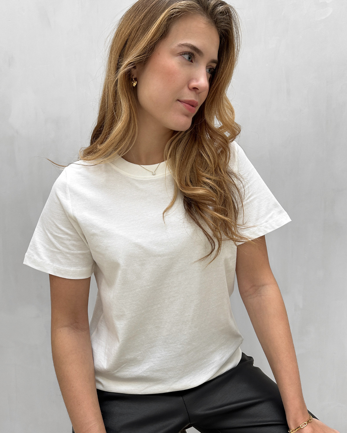 JDY Jdypisa Cloud Dancer S/S T-Shirt - S - Hvid