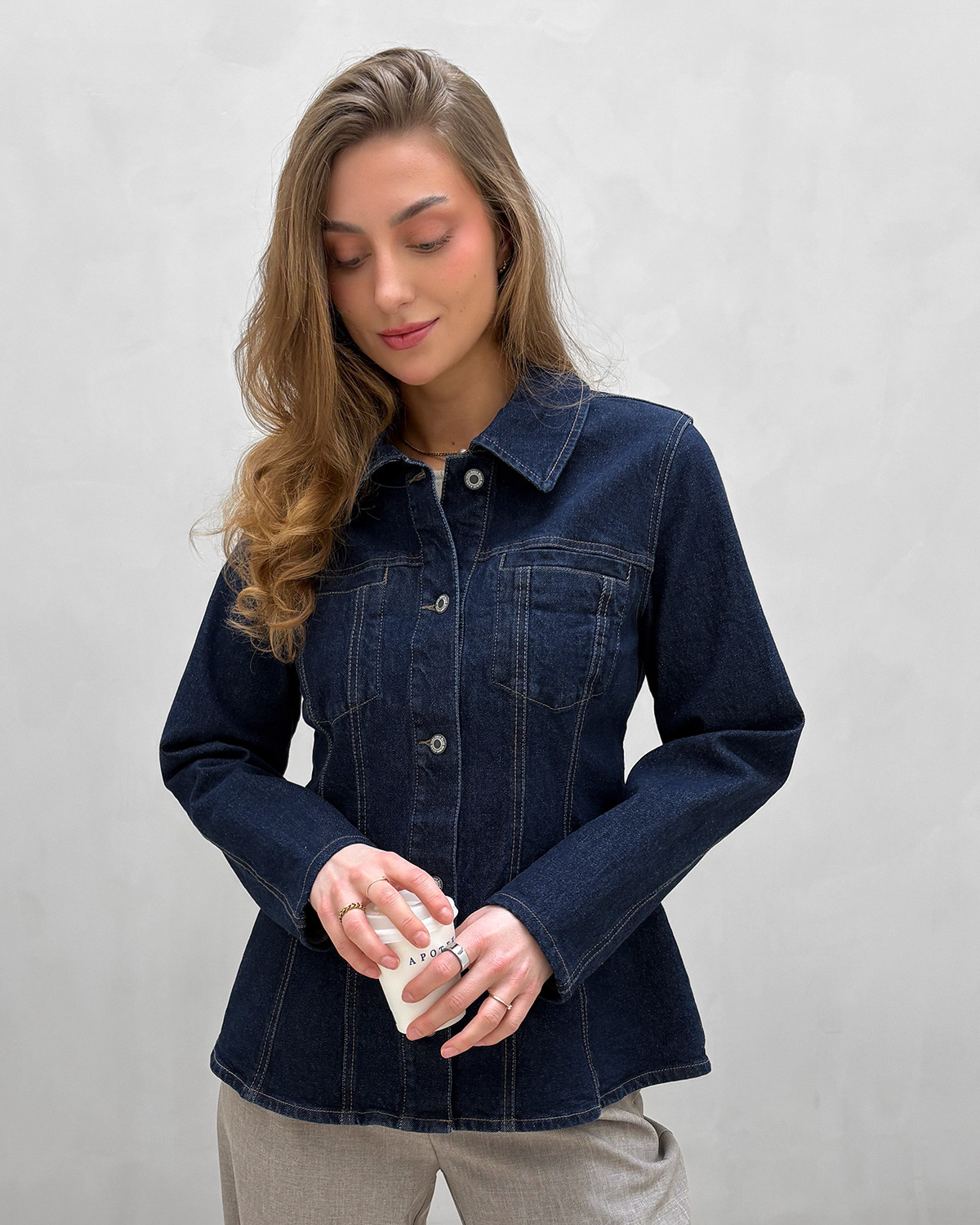 Only - Dames - Blauwe - Met knopen - Casual fit - Jeans kopen