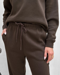 Brune sweat bukser til damer