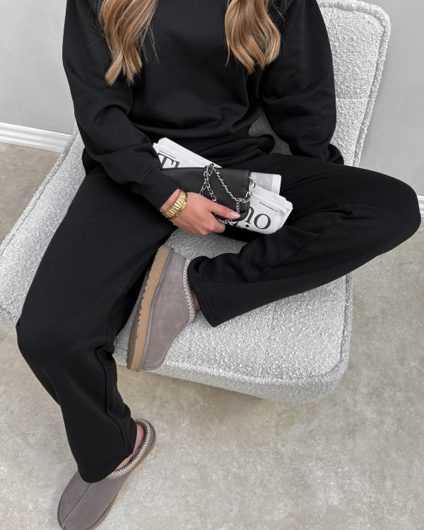 Sorte sweatpants til damer