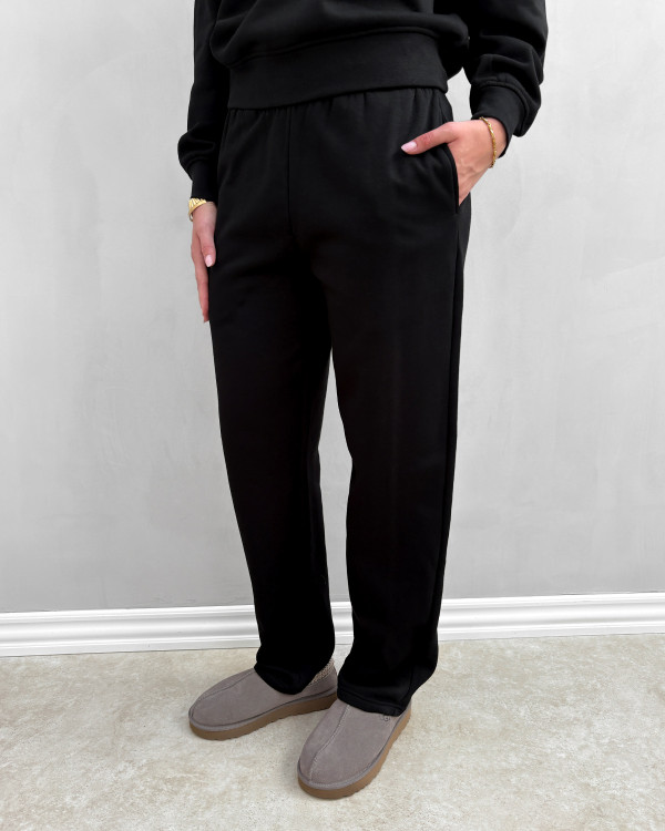Sorte sweatpants til damer