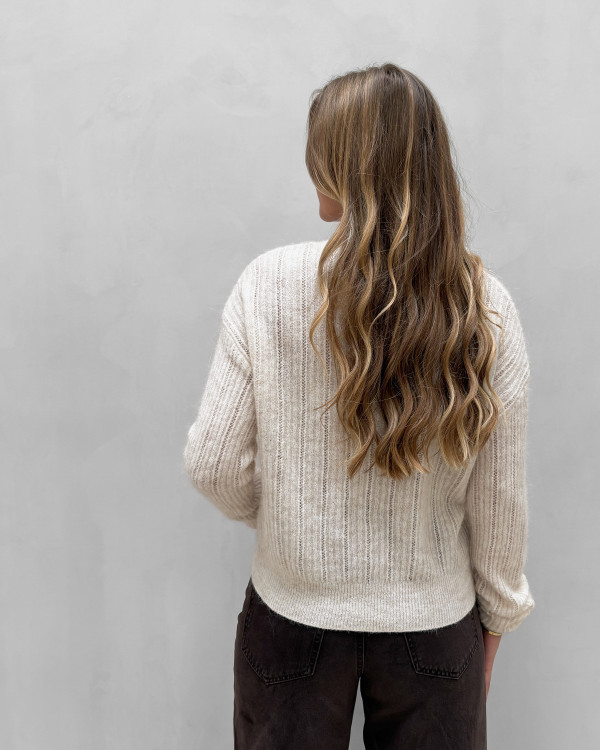 Strikket cardigan til damer