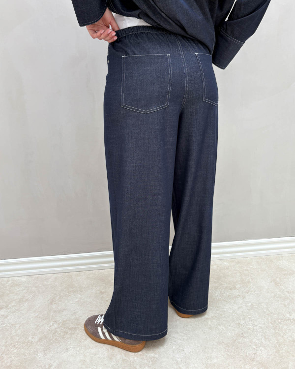 Let buks i denim look - dametøj
