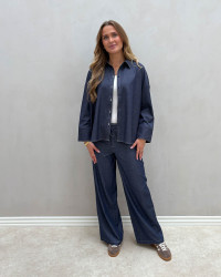 Let buks i denim look - dametøj
