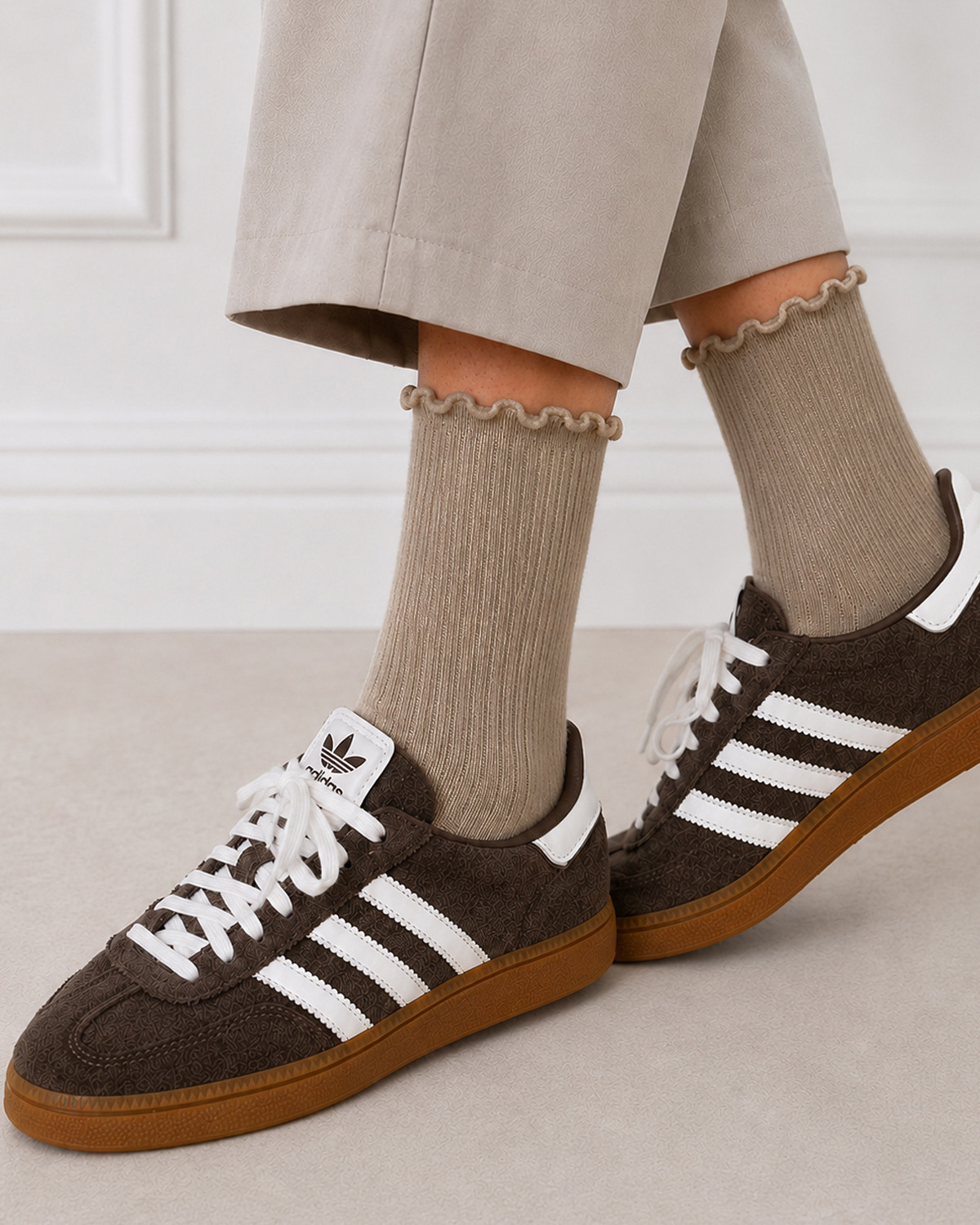 Pieces Pcafia Crockery Socks - One Size - Beige