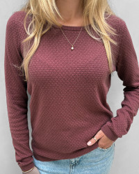 Rosa bluse til damer