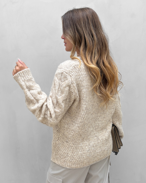Lyse cardigans til damer