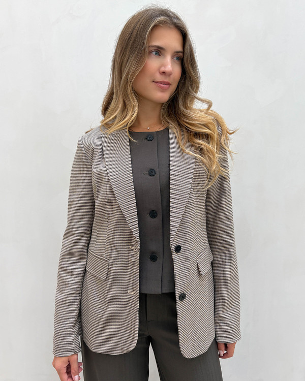 Ternet blazer jakke til damer