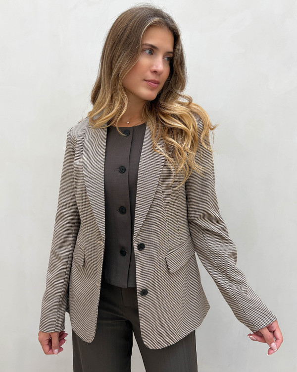 Ternet blazer jakke til damer