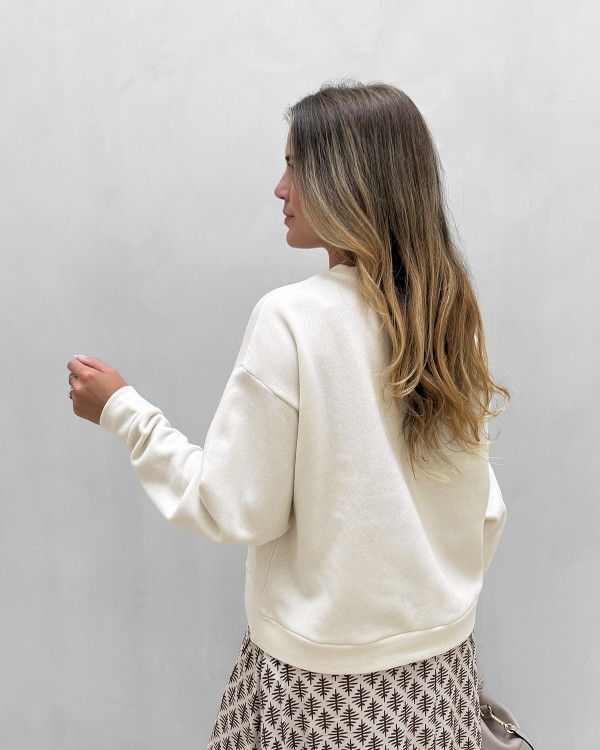 Sweat i casual stil - dametøj