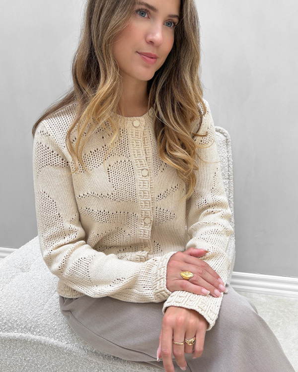 Strik cardigan til damer