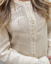 Strik cardigan til damer