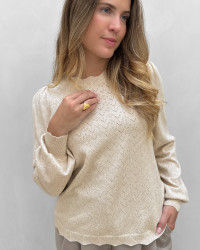 Strik bluse til damer fra Vila