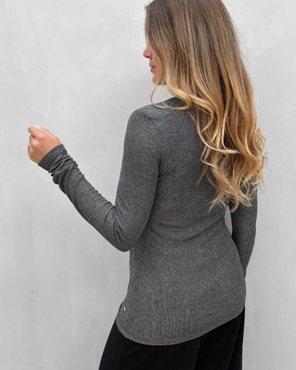 Glitter bluse til damer