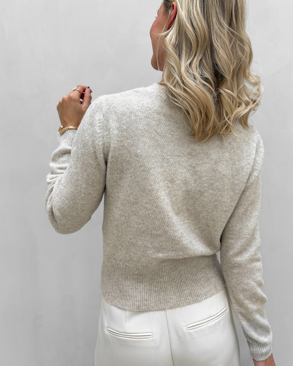 Cardigan med simillisten - festlige cardigans