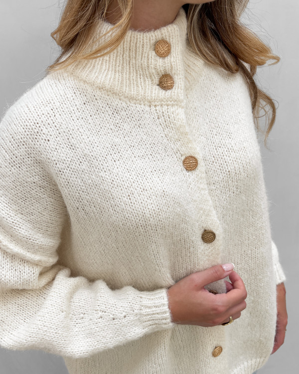 Casual oversize strik til damer