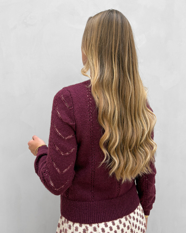 Cardigan i smuk farve til damer