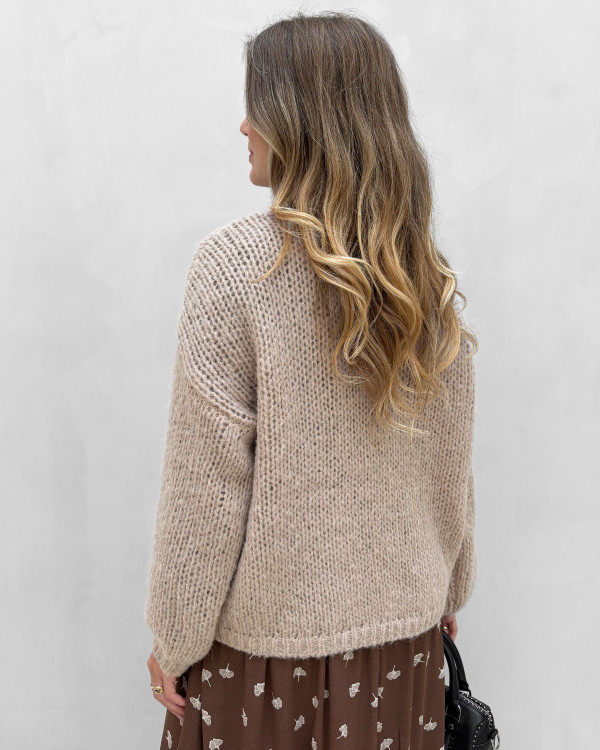 Chunky sweater til damer - efterårstøj