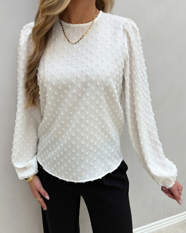Vila VITULI O-NECK L/S KNIT TOP/SU/PB/1 14075494 Beige Kopen Bij The Stone