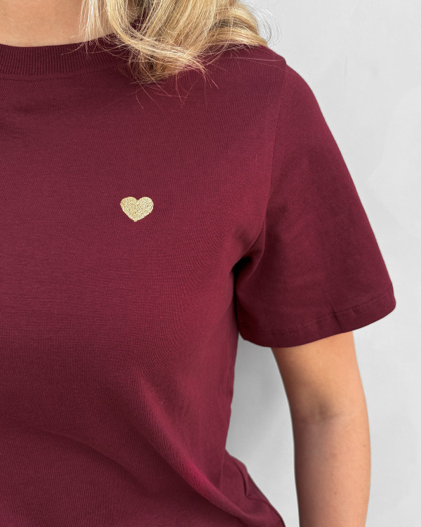 Rød t-shirt til damer