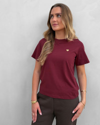 Rød t-shirt til damer
