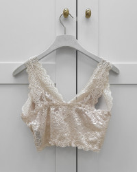 Blonde bh med vattering