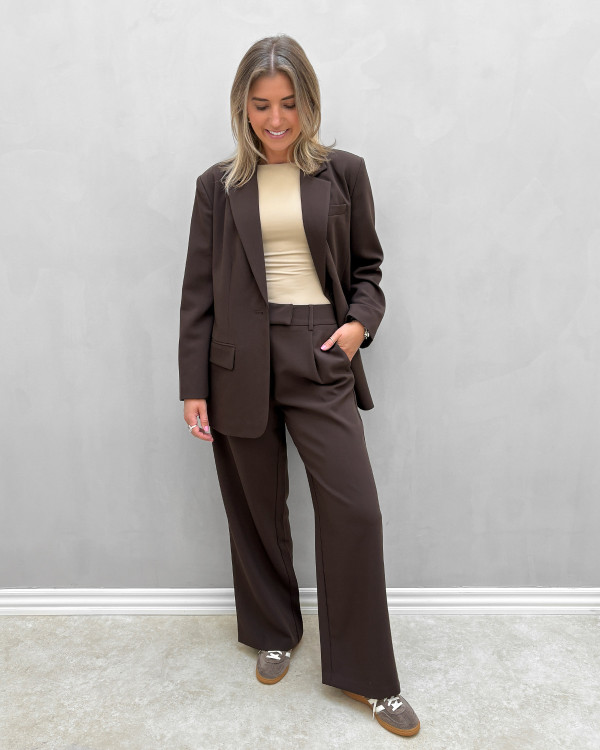 Brune suit bukser til damer