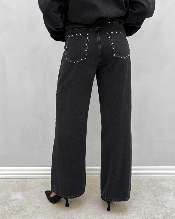 Cool sort denim buks med nitter