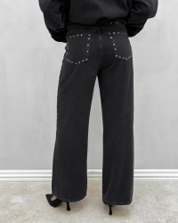 Cool sort denim buks med nitter