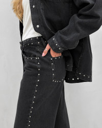 Cool sort denim buks med nitter